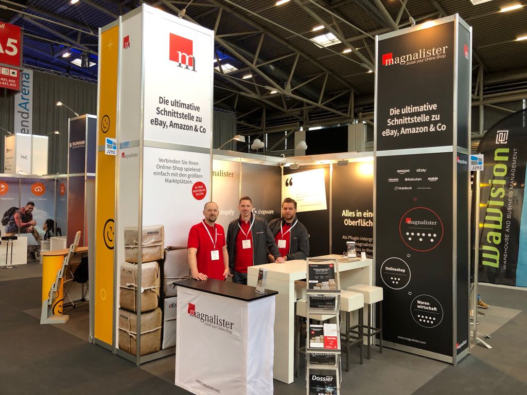 magnalister booth Internet World 2018