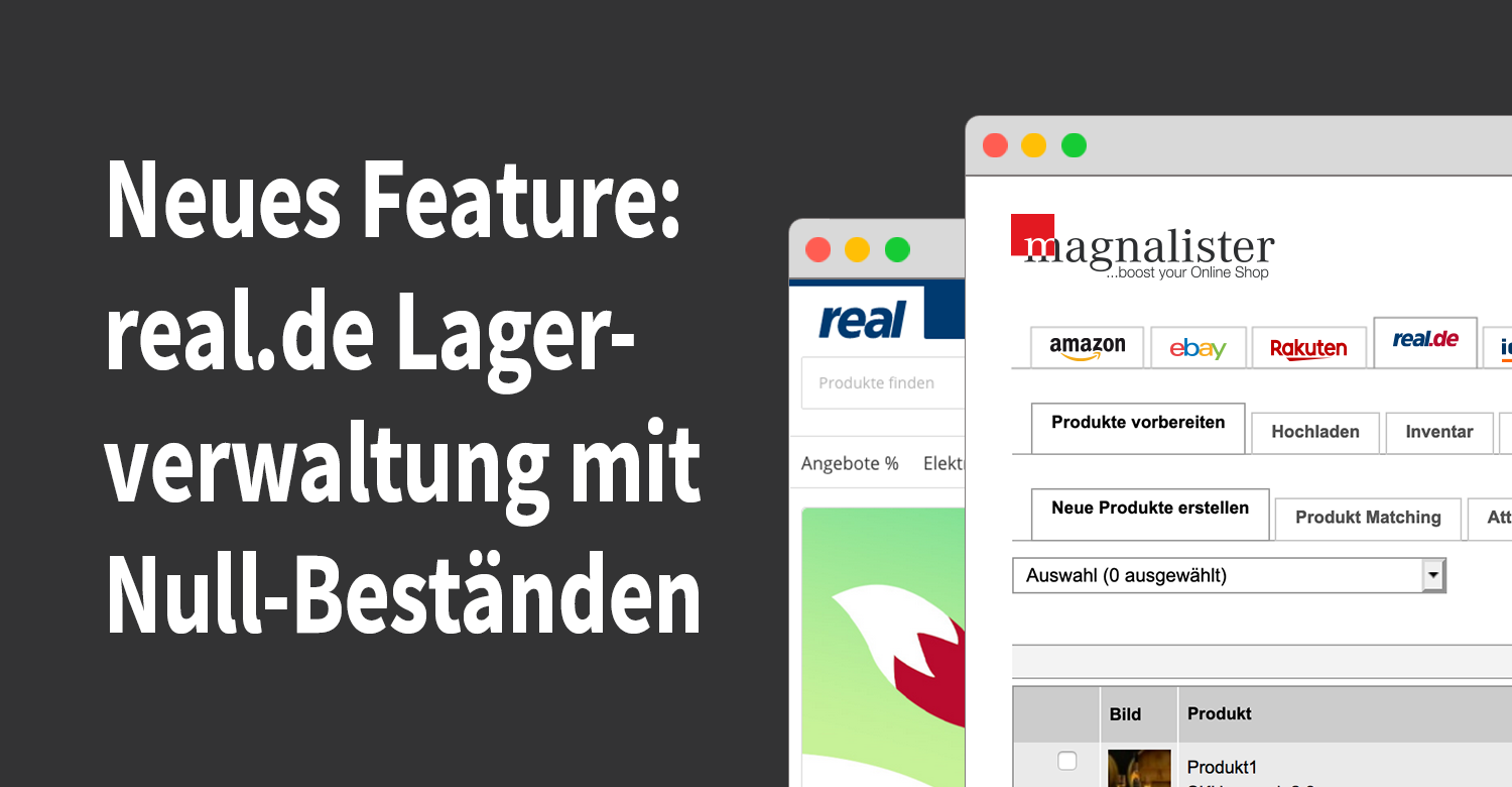 magnalister unterstützt für real.de die Lagerverwaltung mit Null-Beständen